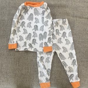 Unisex Halloween Organic Cotton Pajamas 12m